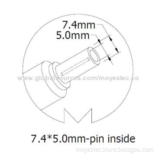 Portable In-car Charger for HP, 18.5V, 3.5A Output with USB Port and CE Marks